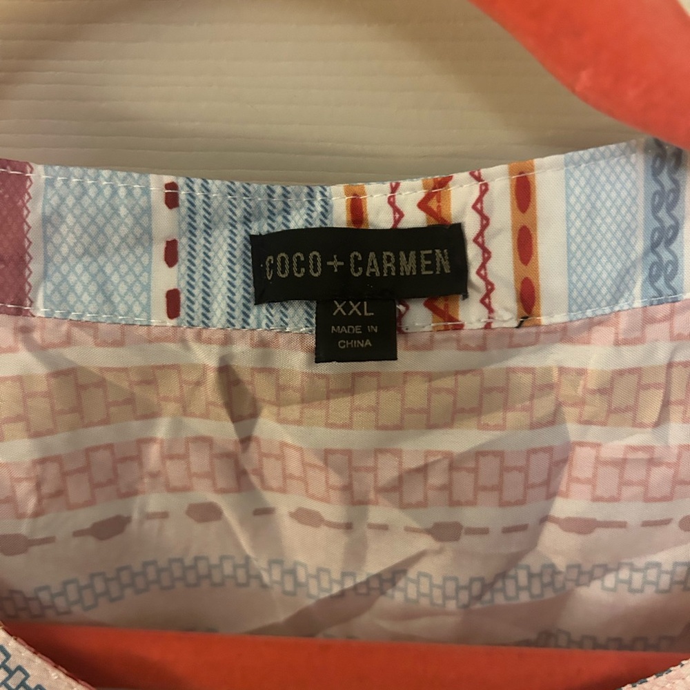Colorful Striped Women's Dress - Picture 2 of 4